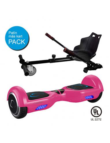 SMARTGYRO X2 UL PINK + GO KART BLACK