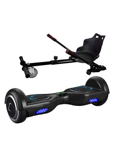 SmartGyro X1S BLACK + GO KART PACK BLACK
