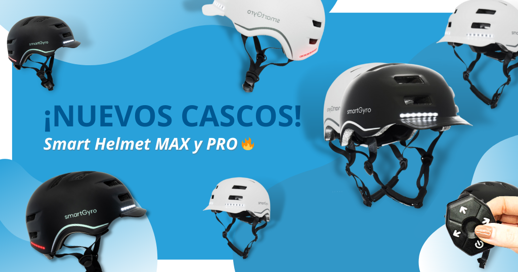 EL CASCO MÁS INTELIGENTE! ✓ SmartGyro Helmet PRO  Bluetooth, luces LED,  sensor freno, manos libres 